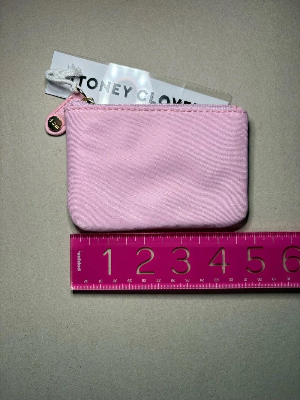 Stoney Clover Ln Light Pink Zip Pouch